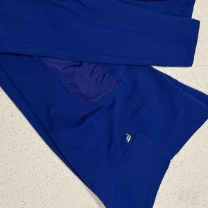 Fabletics Blue Leggings with Pockets M